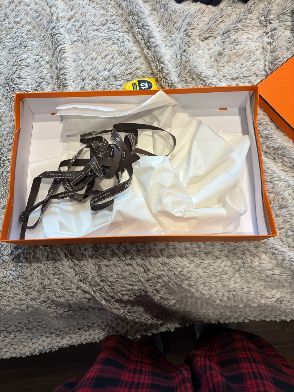 Hermes Orange Signature Gift Box - Picture 3 of 6